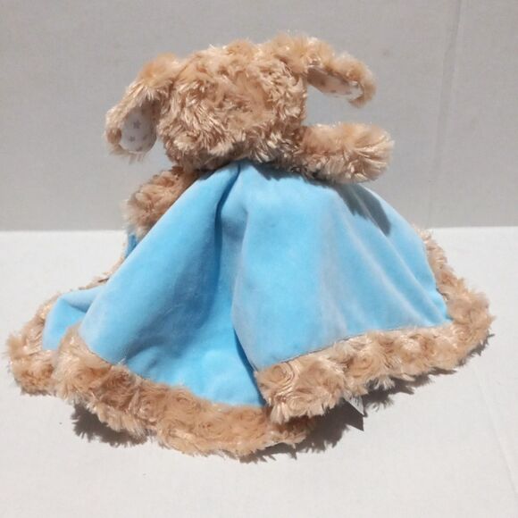 Baby Starters Puppy Security Blanket-Dream Big Little One-Satin Lined-Ratlle-NEW - Picture 3 of 12